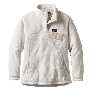White Patagonia fleece